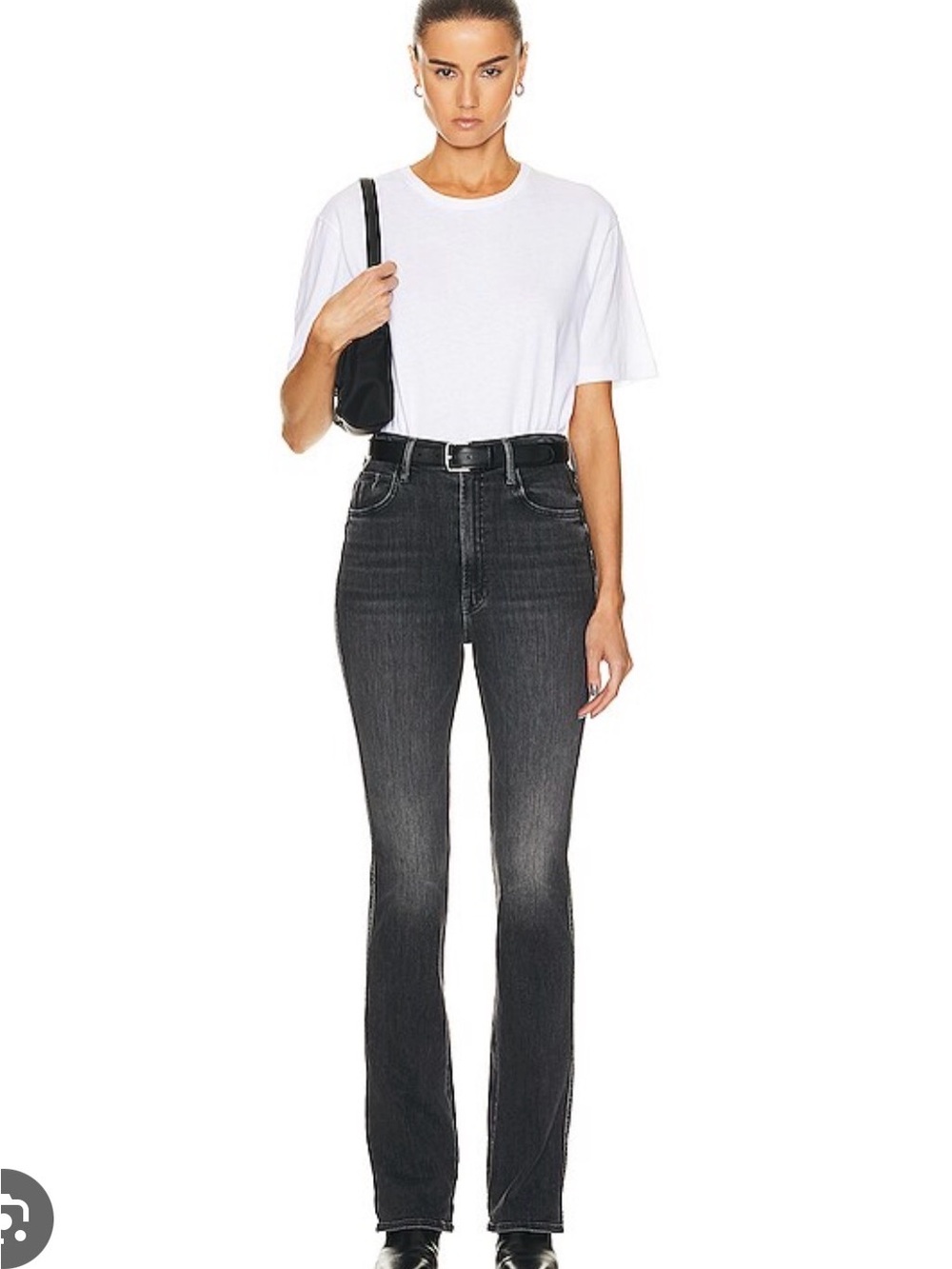 New Mother Superior Denim High Waisted Smokin' Double Heel Jeans Women's Sz 29